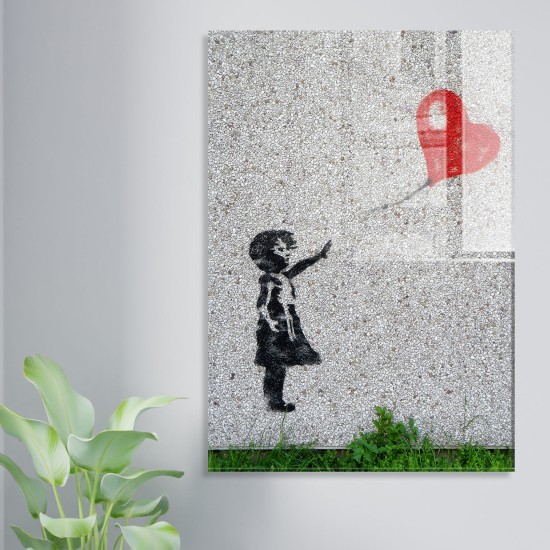Decorative Tempered Glass Painting UV-017 - 30 x 45 Multicolor Wallxpert Decorative Tempered Glass Painting UV-017 - 30 x 45 Multicolor