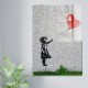 Decorative Tempered Glass Painting UV-017 - 30 x 45 Multicolor Wallxpert Decorative Tempered Glass Painting UV-017 - 30 x 45 Multicolor