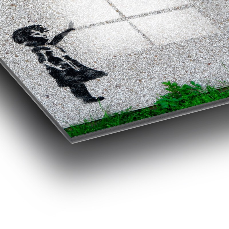 Wallxpert Decorative Tempered Glass Painting UV-017 - 30 x 45 Multicolor