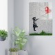 Decorative Tempered Glass Painting UV-017 - 30 x 45 Multicolor Wallxpert Decorative Tempered Glass Painting UV-017 - 30 x 45 Multicolor