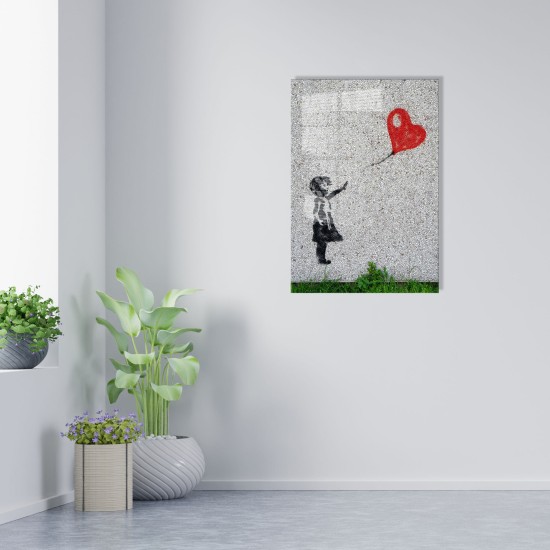 Decorative Tempered Glass Painting UV-017 - 30 x 45 Multicolor Wallxpert Decorative Tempered Glass Painting UV-017 - 30 x 45 Multicolor