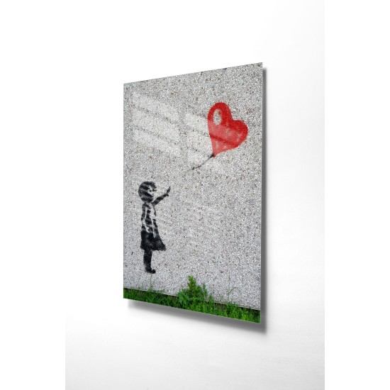 Decorative Tempered Glass Painting UV-017 - 30 x 45 Multicolor Wallxpert Decorative Tempered Glass Painting UV-017 - 30 x 45 Multicolor