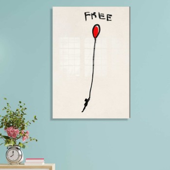 Decorative Tempered Glass Painting UV-027 - 50 x 70 Multicolor