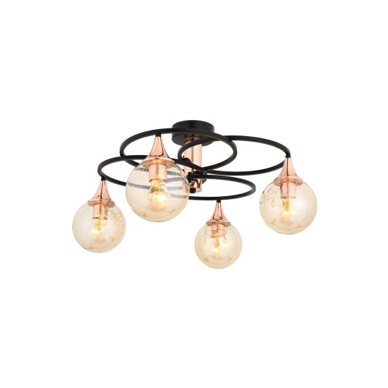Opviq Chandelier AR-1661-4BSY Black
Bronze