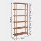 Bookshelf Gala Atlantic Pine