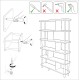 Hanah Home Bookshelf Meta Atlantic Pine