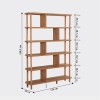 Hanah Home Bookshelf Meta Atlantic Pine