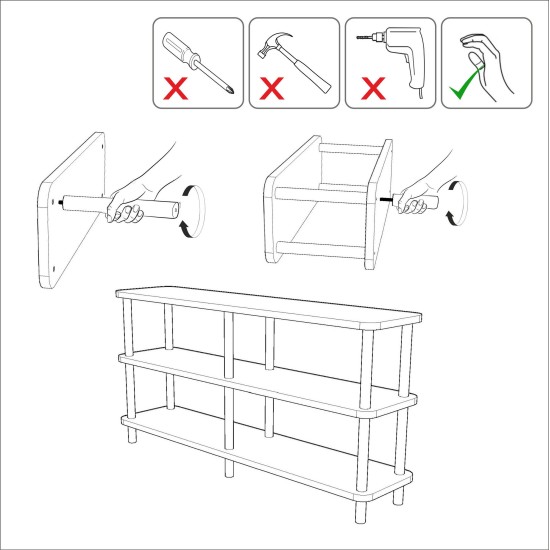 Bookshelf Raca Atlantic Pine Bookshelf Raca Atlantic Pine