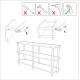 Bookshelf Raca Atlantic Pine Bookshelf Raca Atlantic Pine