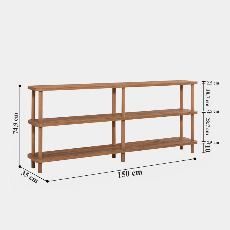 Bookshelf Raca Atlantic Pine
