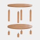 Coffee Table Roby Atlantic Pine Coffee Table Roby Atlantic Pine