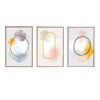 Wallxpert Decorative Framed MDF Painting (3 Pieces) Huhu125 - 70 x 50 Multicolor
