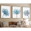Wallxpert Decorative Framed MDF Painting (3 Pieces) Huhu206 - 50 x 70 Multicolor
