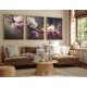 Wallxpert Decorative Framed MDF Painting (3 Pieces) Huhu222 - 50 x 70 Multicolor