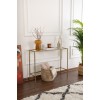 Hanah Home Sideboard Canvas - Gold Gold