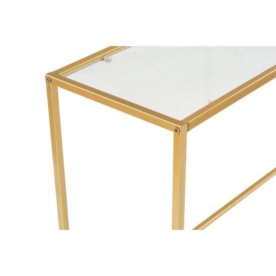 Sideboard Canvas - Gold Gold Hanah Home Sideboard Canvas - Gold Gold
