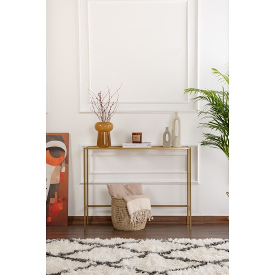 Sideboard Canvas - Gold Gold Hanah Home Sideboard Canvas - Gold Gold