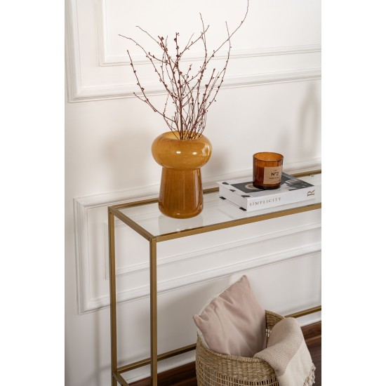 Sideboard Canvas - Gold Gold Hanah Home Sideboard Canvas - Gold Gold