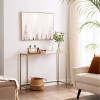 Hanah Home Sideboard Canvas - Gold Gold