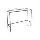 Hanah Home Sideboard Canvas - Black Black
