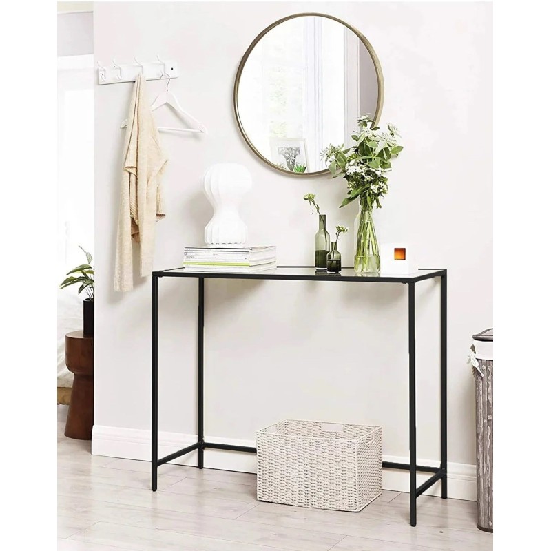 Hanah Home Sideboard Canvas - Black Black