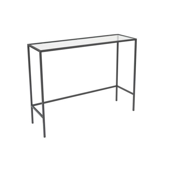 Hanah Home Sideboard Canvas - Black Black