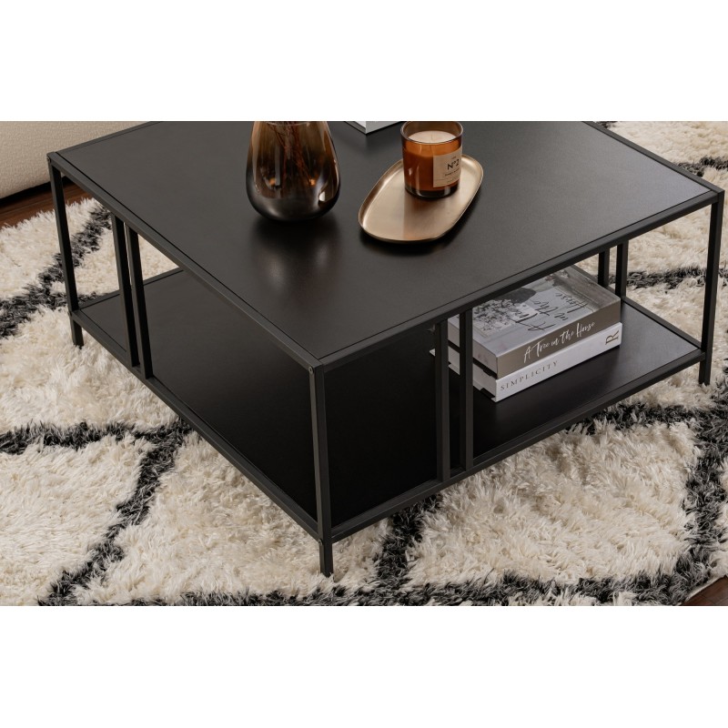 Coffee Table Uranüs - Black Chipboard Black