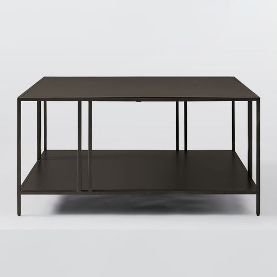 Coffee Table Uranüs - Black Chipboard Black Coffee Table Uranüs - Black Chipboard Black