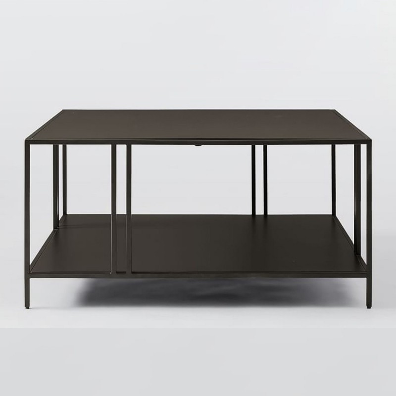 Coffee Table Uranüs - Black Chipboard Black