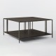 Coffee Table Uranüs - Black Chipboard Black Coffee Table Uranüs - Black Chipboard Black
