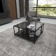 Coffee Table Uranüs - Black, Fume Black Coffee Table Uranüs - Black, Fume Black