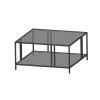 Coffee Table Uranüs - Black, Fume Black