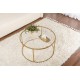Coffee Table Gold-Transparent-80 Gold Coffee Table Gold-Transparent-80 Gold