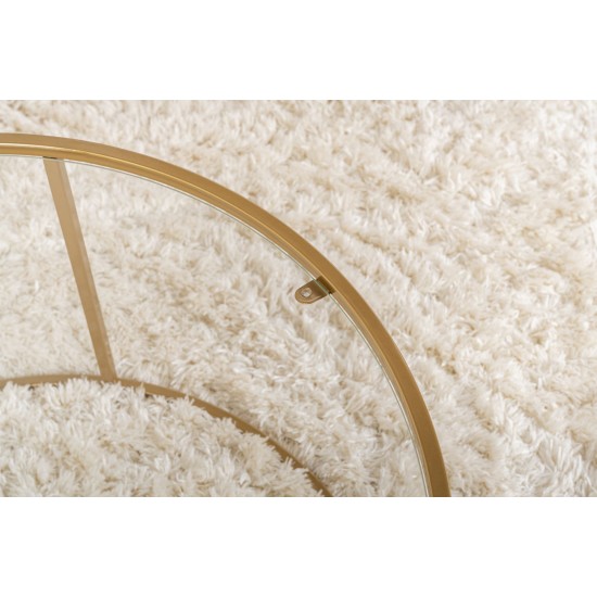 Coffee Table Gold-Transparent-80 Gold Coffee Table Gold-Transparent-80 Gold