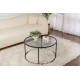 Coffee Table Black-Grey-80 Black Coffee Table Black-Grey-80 Black