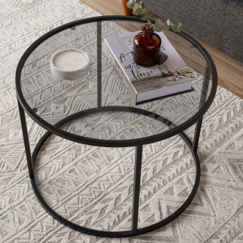 Coffee Table Startis - Black 60 Black