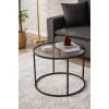 Hanah Home Coffee Table Startis - Black 60 Black