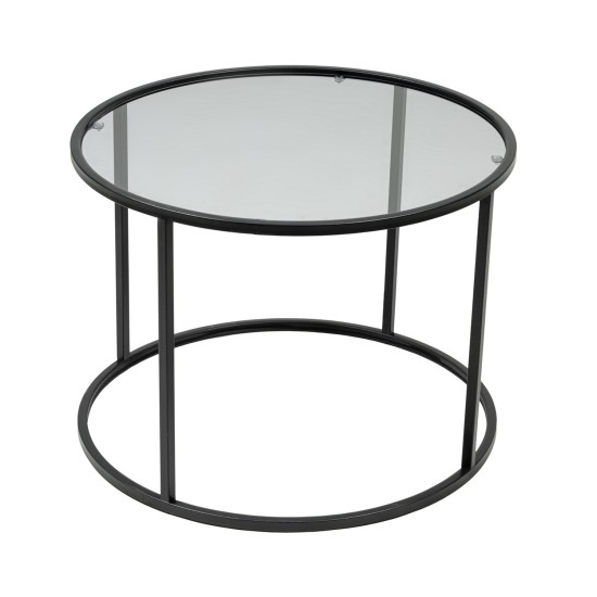 Coffee Table Startis - Black 60 Black Hanah Home Coffee Table Startis - Black 60 Black