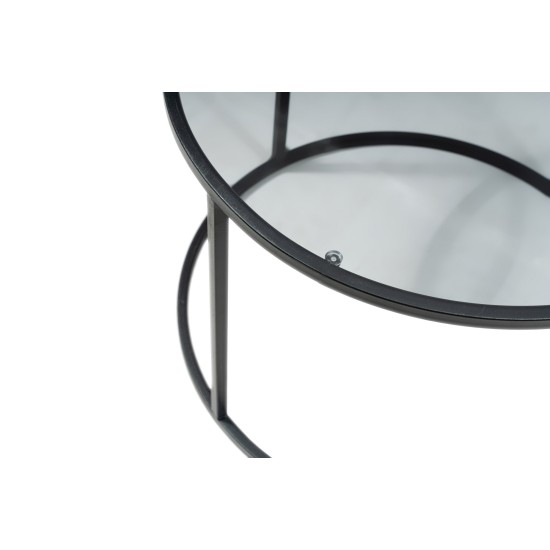 Coffee Table Startis - Black 60 Black Hanah Home Coffee Table Startis - Black 60 Black