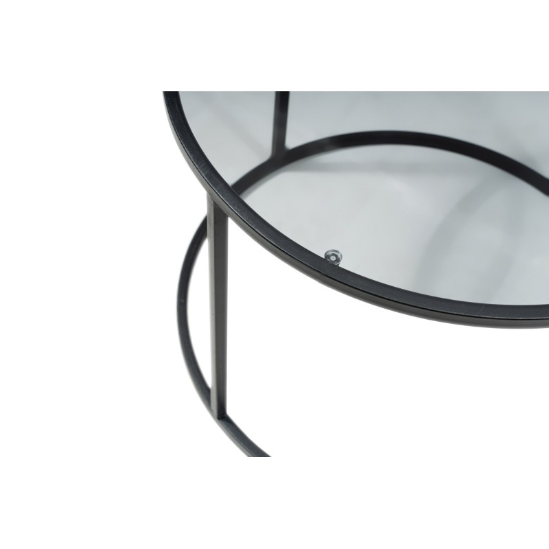 Hanah Home Coffee Table Startis - Black 60 Black