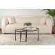 Hanah Home Coffee Table Set Tokyo - Black 60 Black