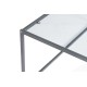 Coffee Table Lizbon - Smoked Glass Black Coffee Table Lizbon - Smoked Glass Black