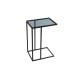 Side Table Alaska C - Smoked Glass Black Side Table Alaska C - Smoked Glass Black