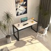 Study Desk Marsilya 122 - White, Black White
Black