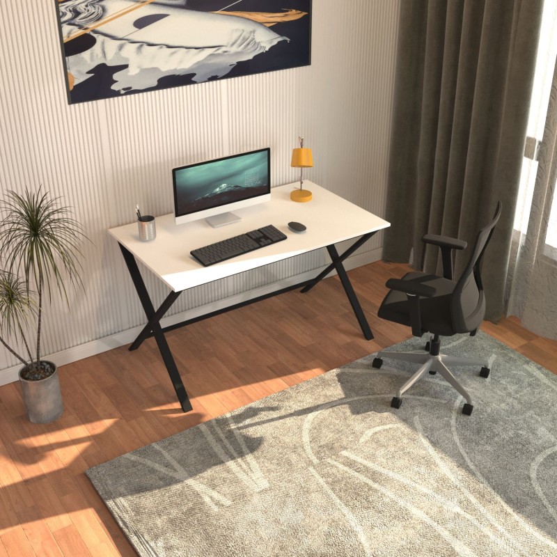 Study Desk Elite - Black, White Black
White