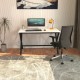 Study Desk Elite - Black, White Black
White