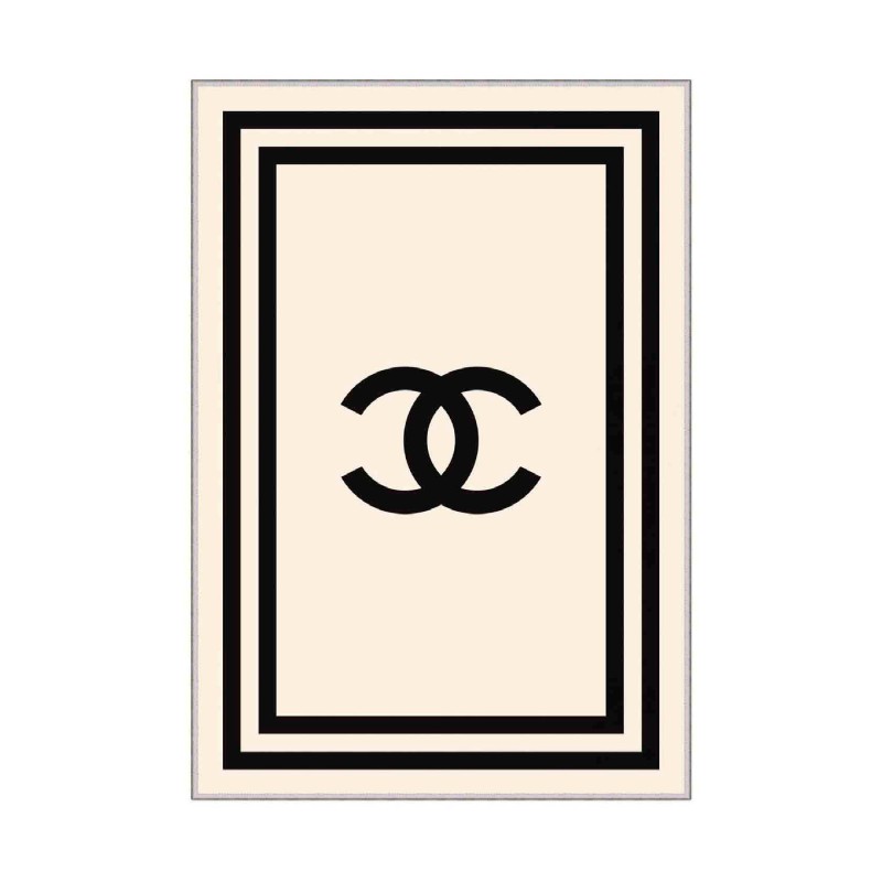 Carpet (50 x 80) Hmnt754 Beige
Black