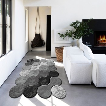 Carpet (50 x 80) Wookece292 White
Grey
Black