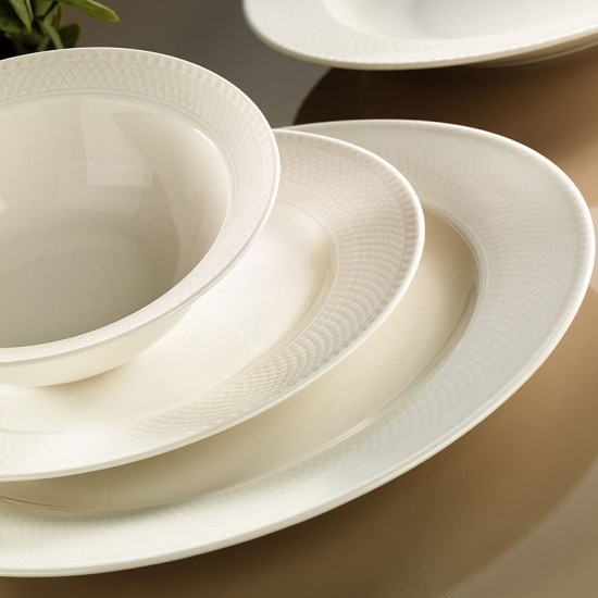 Hermia Dinner Set (24 Pieces) ZUM24Y200 White