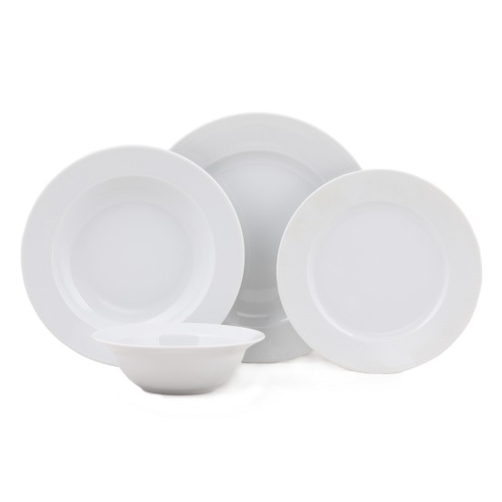 Hermia Dinner Set (24 Pieces) ZUM24Y200 White